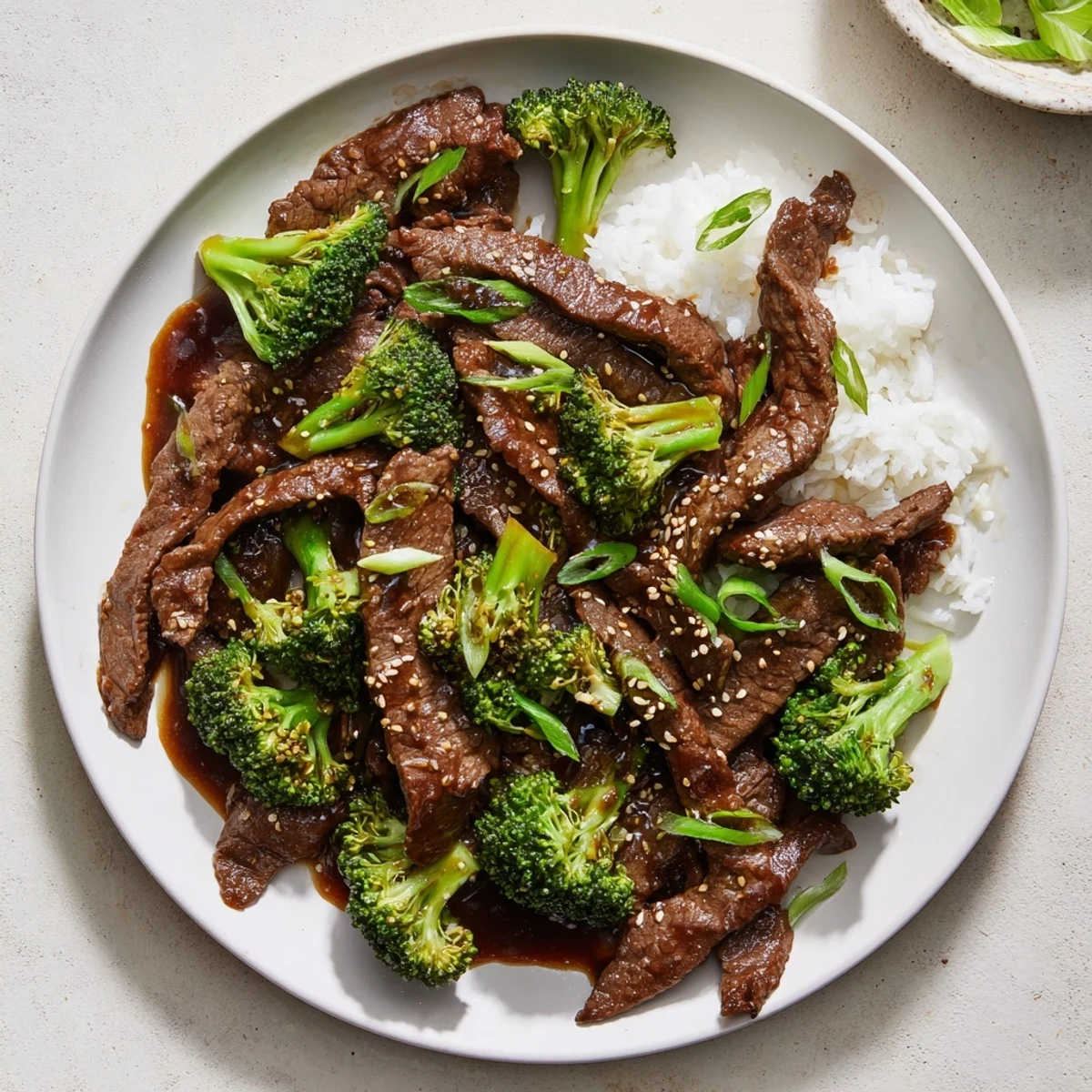 Succulent slow-cooked beef and broccoli in savory sauce with crisp-tender vegetables ready for easy weeknight dining