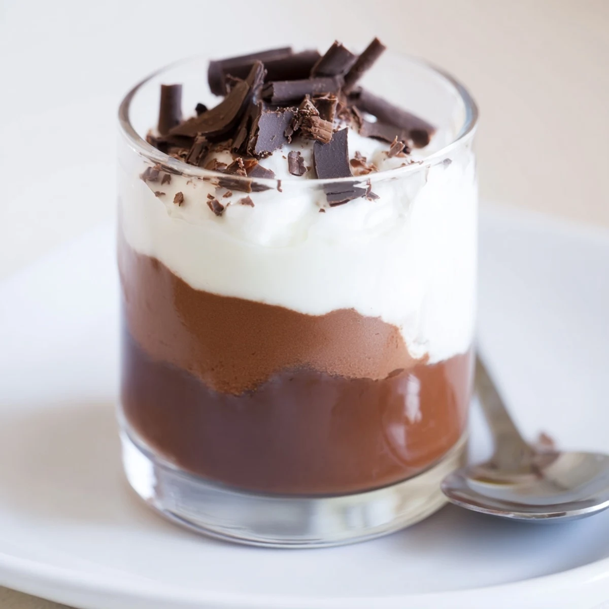 Serve Triple Chocolate Mousse Cups with espresso, velvety textures and cocoa dusting.