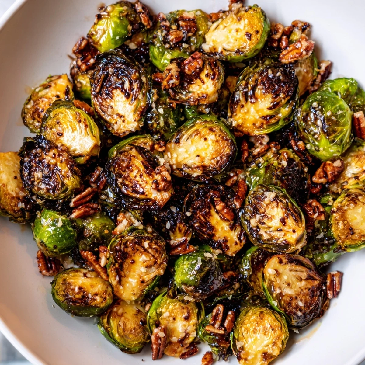 Honey Balsamic Brussels Sprouts