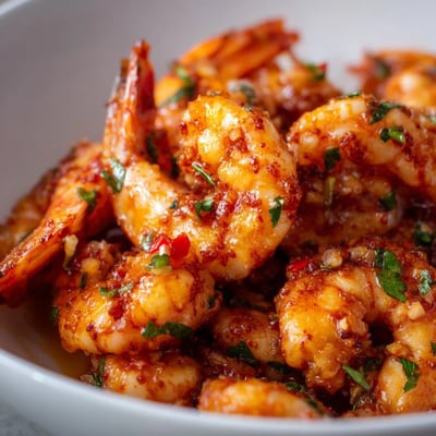 Garlic Paprika Shrimp Skillet
