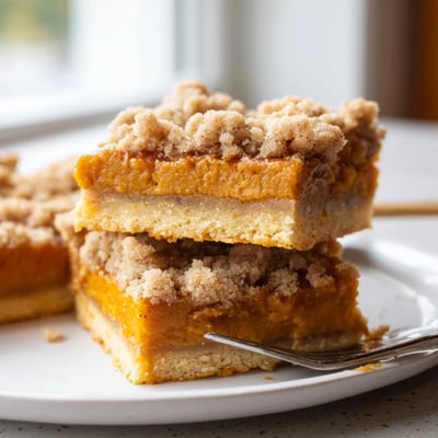 Brown Sugar Maple Pumpkin Butter Bars