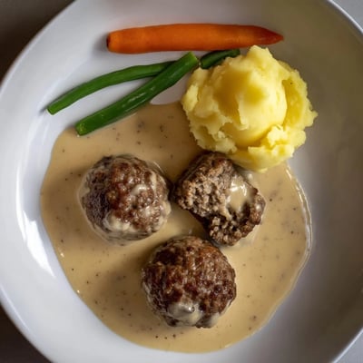 Homemade Ikea Meatballs